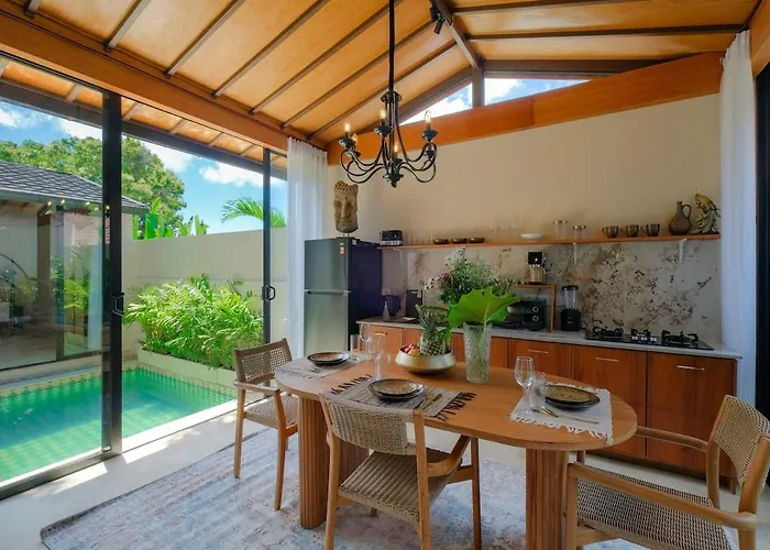 别墅 Brand New Charming 1 Bedroom With Private Pool 金巴兰